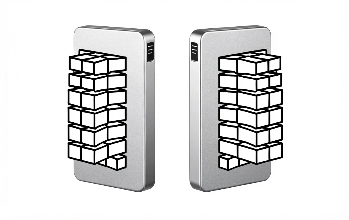 Professional external SSD storage